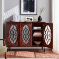 Dressoir van hout, kleur naturelbruin
